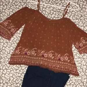 Forever 21 Off The Shoulder Top